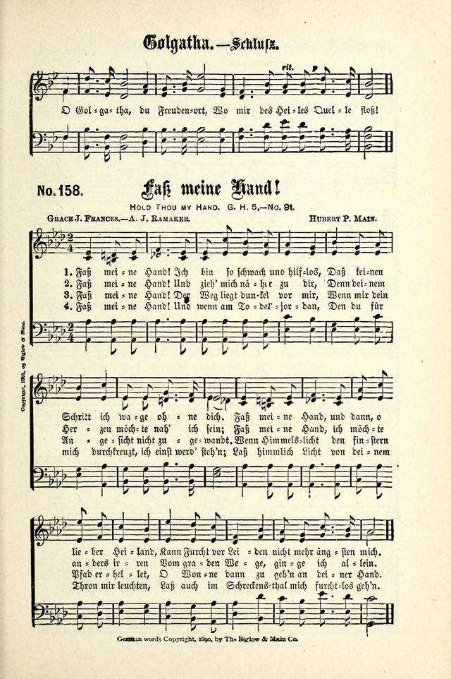 Evangeliums-Lieder 1 und 2 (Gospel Hymns) page 159