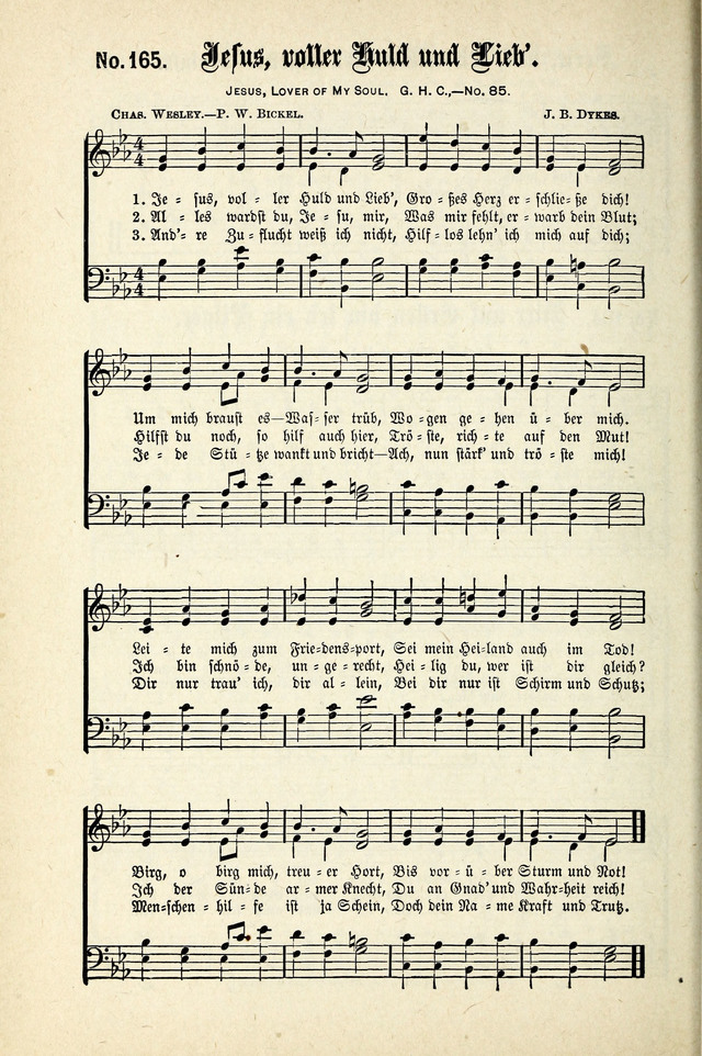 Evangeliums-Lieder 1 und 2 (Gospel Hymns) page 166