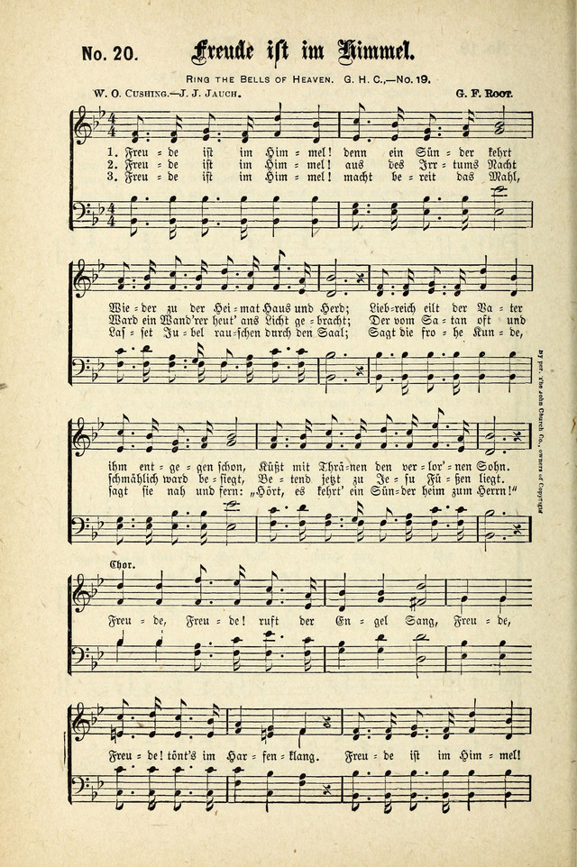 Evangeliums-Lieder 1 und 2 (Gospel Hymns) page 20