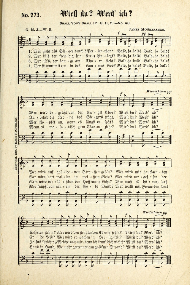 Evangeliums-Lieder 1 und 2 (Gospel Hymns) page 277