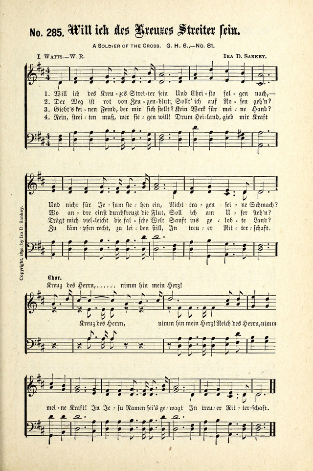 Evangeliums-Lieder 1 und 2 (Gospel Hymns) page 289