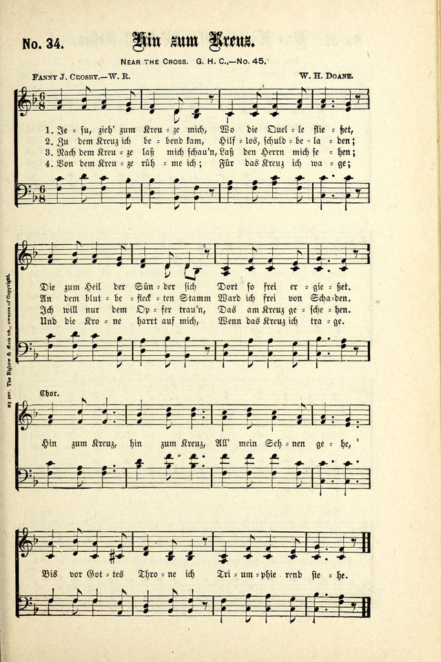 Evangeliums-Lieder 1 und 2 (Gospel Hymns) page 33