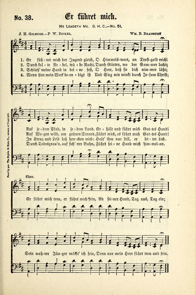 Evangeliums-Lieder 1 und 2 (Gospel Hymns) page 37