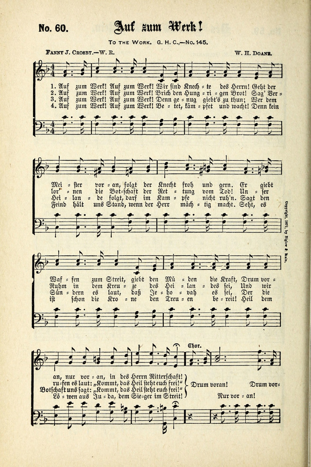 Evangeliums-Lieder 1 und 2 (Gospel Hymns) page 58