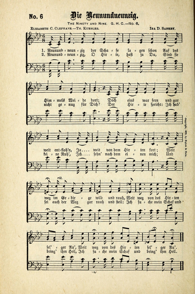 Evangeliums-Lieder 1 und 2 (Gospel Hymns) page 6