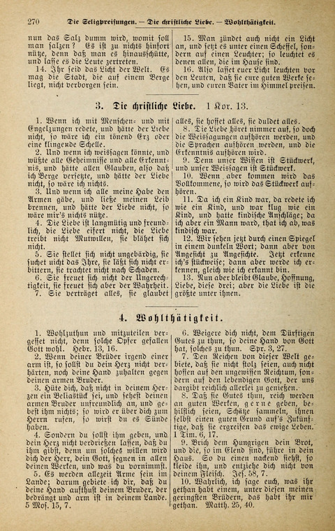 Evangelischer Liederschatz: eine Auswahl der bekanntesten Kernlieder für Sonntags-Schule, Vereine und Gottesdienste (2. Auflage) page 270