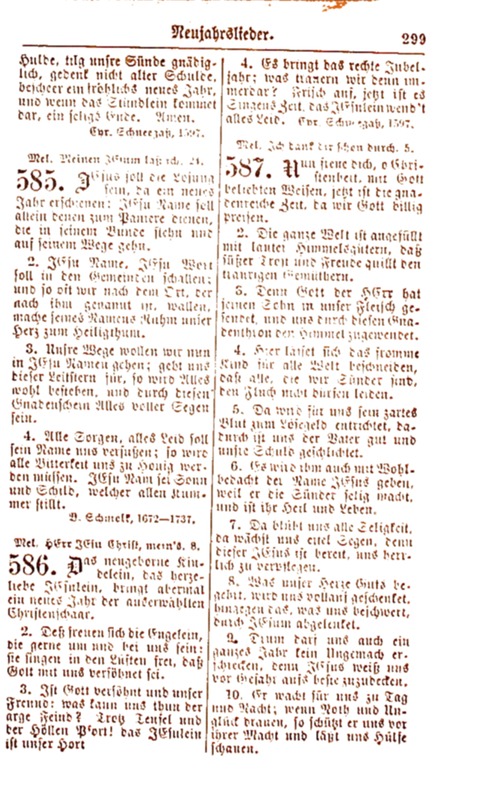 Evang.-Lutherisches Gesangbuch page 300