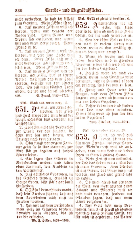 Evang.-Lutherisches Gesangbuch page 331