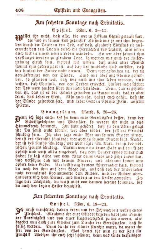 Evang.-Lutherisches Gesangbuch page 409