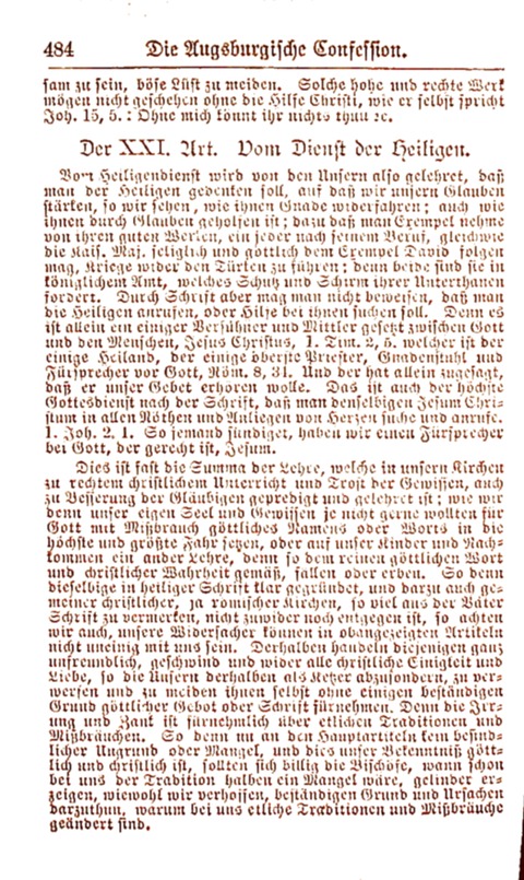 Evang.-Lutherisches Gesangbuch page 485