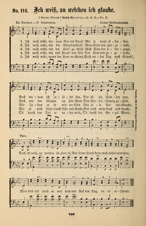 Evangeliums-Lieder 1 und 2: (Gospel Hymns) mit deutschen Kernliedern page 118