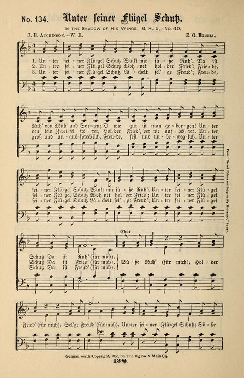 Evangeliums-Lieder 1 und 2: (Gospel Hymns) mit deutschen Kernliedern page 136