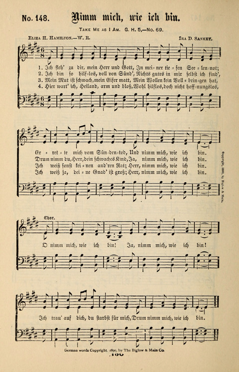 Evangeliums-Lieder 1 und 2: (Gospel Hymns) mit deutschen Kernliedern page 150