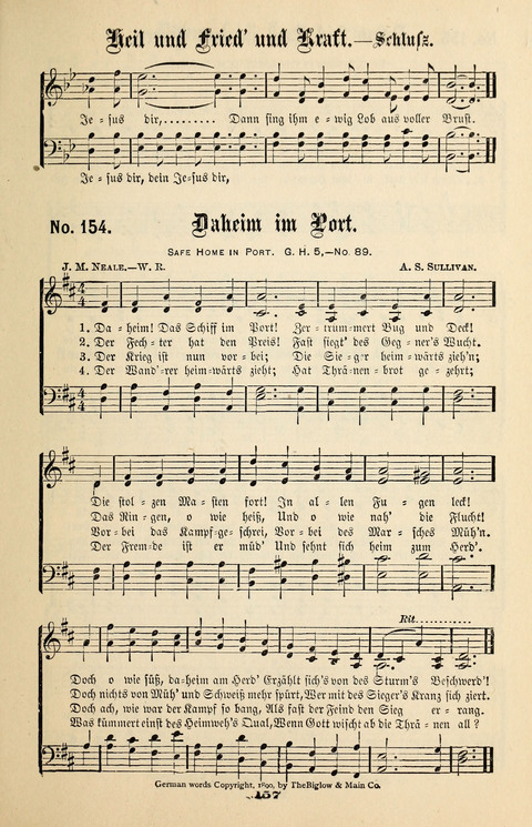 Evangeliums-Lieder 1 und 2: (Gospel Hymns) mit deutschen Kernliedern page 157