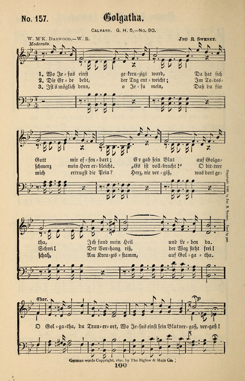 Evangeliums-Lieder 1 und 2: (Gospel Hymns) mit deutschen Kernliedern page 160