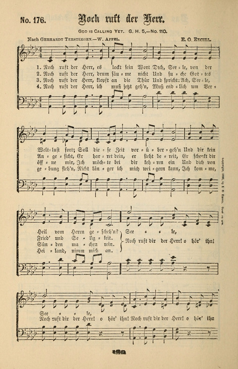 Evangeliums-Lieder 1 und 2: (Gospel Hymns) mit deutschen Kernliedern page 180