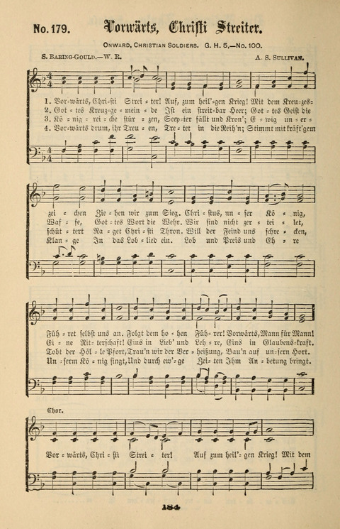 Evangeliums-Lieder 1 und 2: (Gospel Hymns) mit deutschen Kernliedern page 184