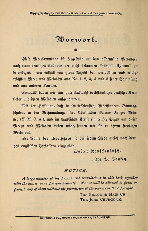 Evangeliums-Lieder 1 und 2: (Gospel Hymns) mit deutschen Kernliedern page 2