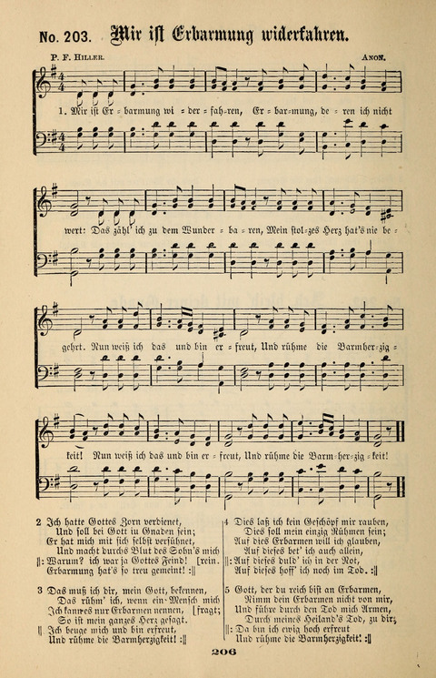 Evangeliums-Lieder 1 und 2: (Gospel Hymns) mit deutschen Kernliedern page 206