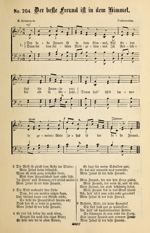 Evangeliums-Lieder 1 und 2: (Gospel Hymns) mit deutschen Kernliedern page 207