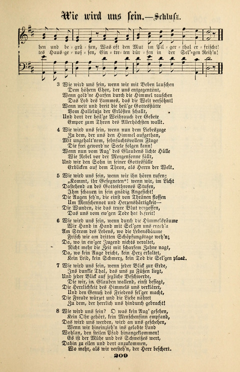 Evangeliums-Lieder 1 und 2: (Gospel Hymns) mit deutschen Kernliedern page 209