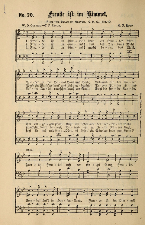 Evangeliums-Lieder 1 und 2: (Gospel Hymns) mit deutschen Kernliedern page 22