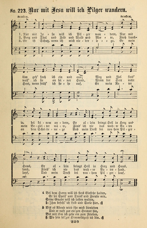 Evangeliums-Lieder 1 und 2: (Gospel Hymns) mit deutschen Kernliedern page 225