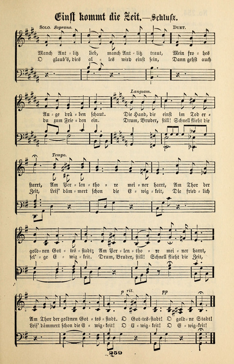 Evangeliums-Lieder 1 und 2: (Gospel Hymns) mit deutschen Kernliedern page 259