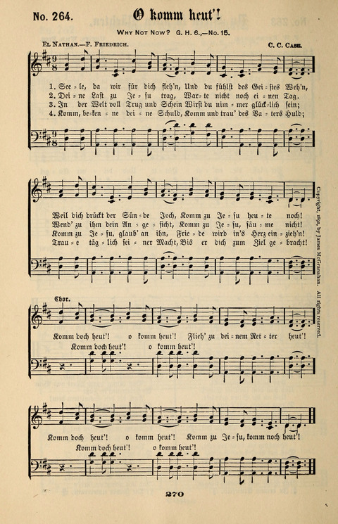 Evangeliums-Lieder 1 und 2: (Gospel Hymns) mit deutschen Kernliedern page 270