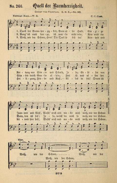 Evangeliums-Lieder 1 und 2: (Gospel Hymns) mit deutschen Kernliedern page 272