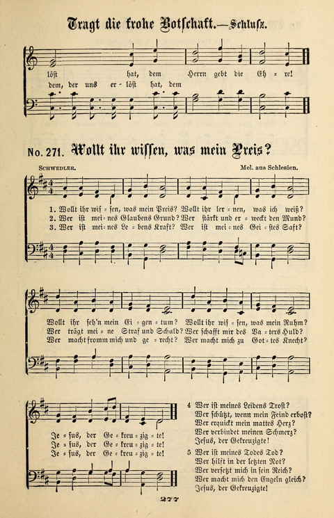 Evangeliums-Lieder 1 und 2: (Gospel Hymns) mit deutschen Kernliedern page 277