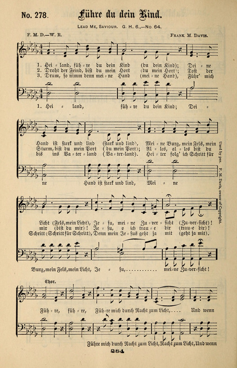 Evangeliums-Lieder 1 und 2: (Gospel Hymns) mit deutschen Kernliedern page 284