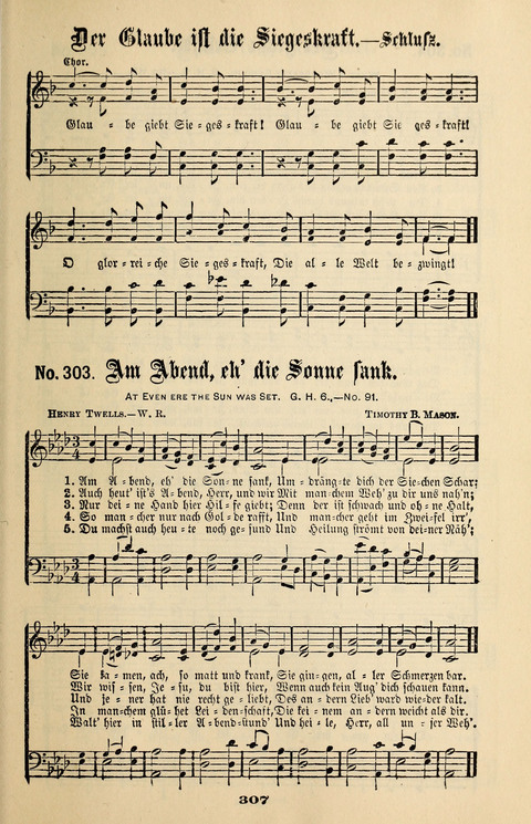 Evangeliums-Lieder 1 und 2: (Gospel Hymns) mit deutschen Kernliedern page 307