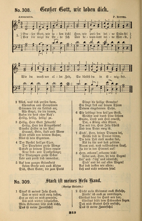 Evangeliums-Lieder 1 und 2: (Gospel Hymns) mit deutschen Kernliedern page 312