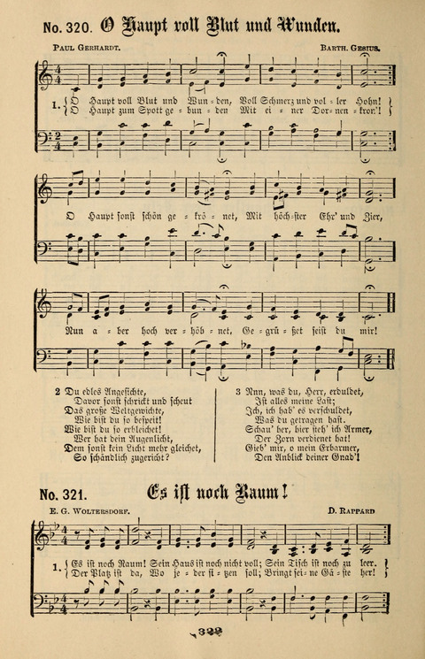 Evangeliums-Lieder 1 und 2: (Gospel Hymns) mit deutschen Kernliedern page 322