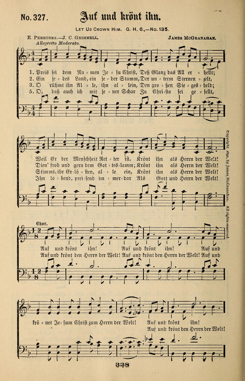 Evangeliums-Lieder 1 und 2: (Gospel Hymns) mit deutschen Kernliedern page 328