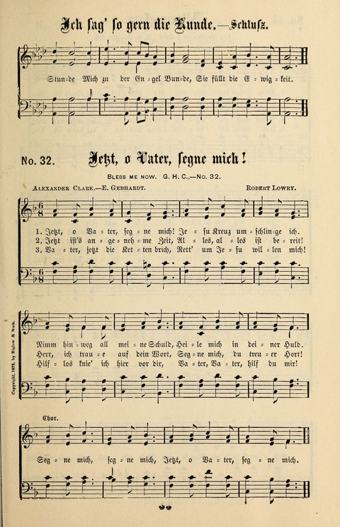 Evangeliums-Lieder 1 und 2: (Gospel Hymns) mit deutschen Kernliedern page 33