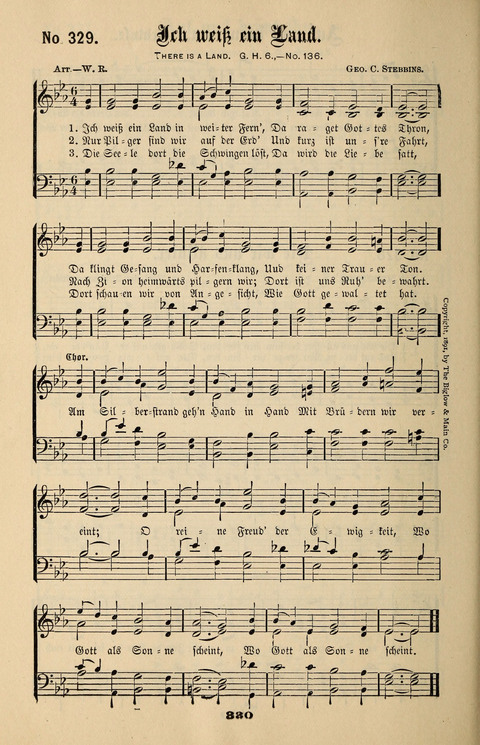 Evangeliums-Lieder 1 und 2: (Gospel Hymns) mit deutschen Kernliedern page 330