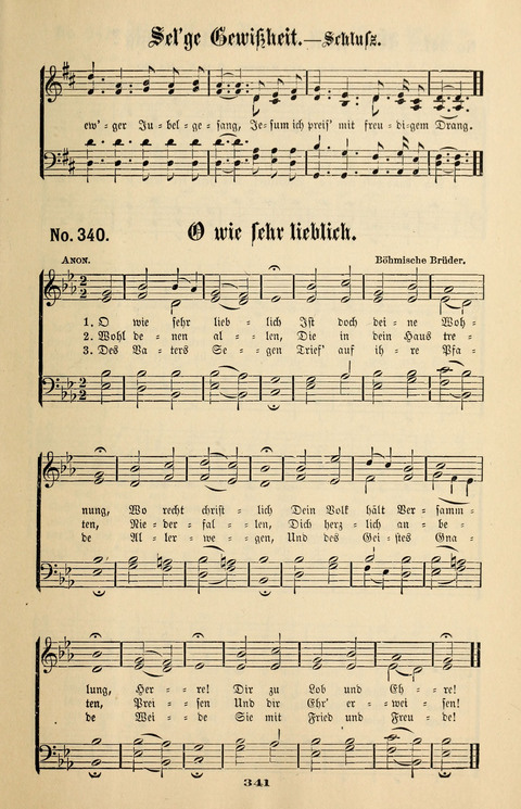 Evangeliums-Lieder 1 und 2: (Gospel Hymns) mit deutschen Kernliedern page 341