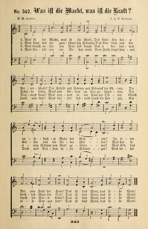 Evangeliums-Lieder 1 und 2: (Gospel Hymns) mit deutschen Kernliedern page 343