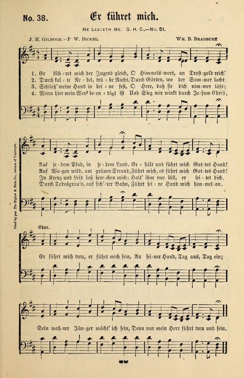 Evangeliums-Lieder 1 und 2: (Gospel Hymns) mit deutschen Kernliedern page 39