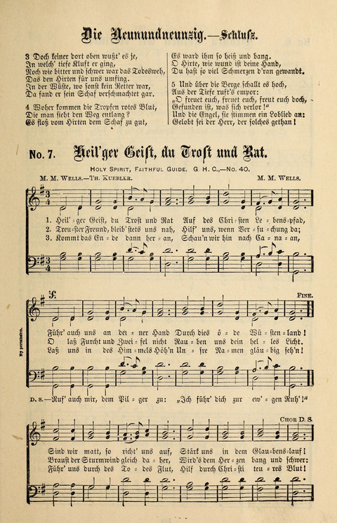 Evangeliums-Lieder 1 und 2: (Gospel Hymns) mit deutschen Kernliedern page 9