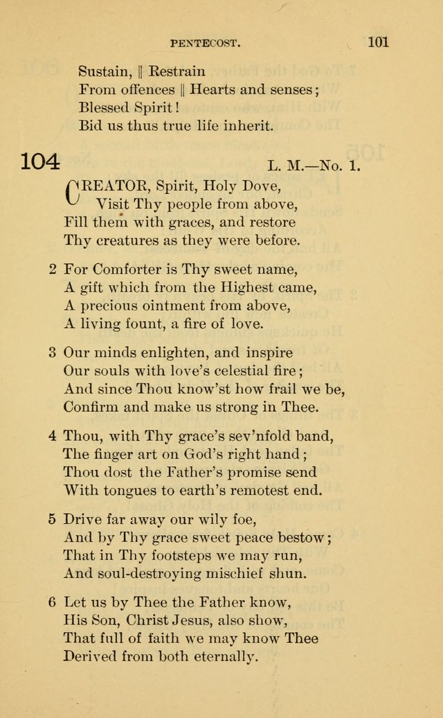 Evangelical Lutheran Hymnal page 101