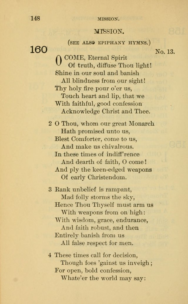 Evangelical Lutheran Hymnal page 148