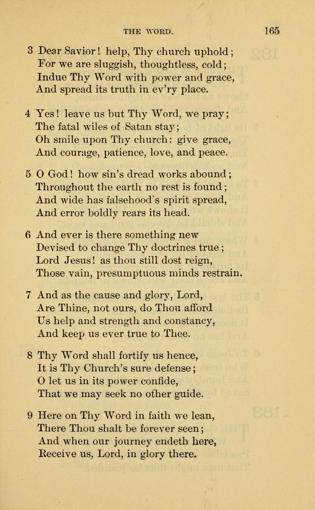 Evangelical Lutheran Hymnal page 165