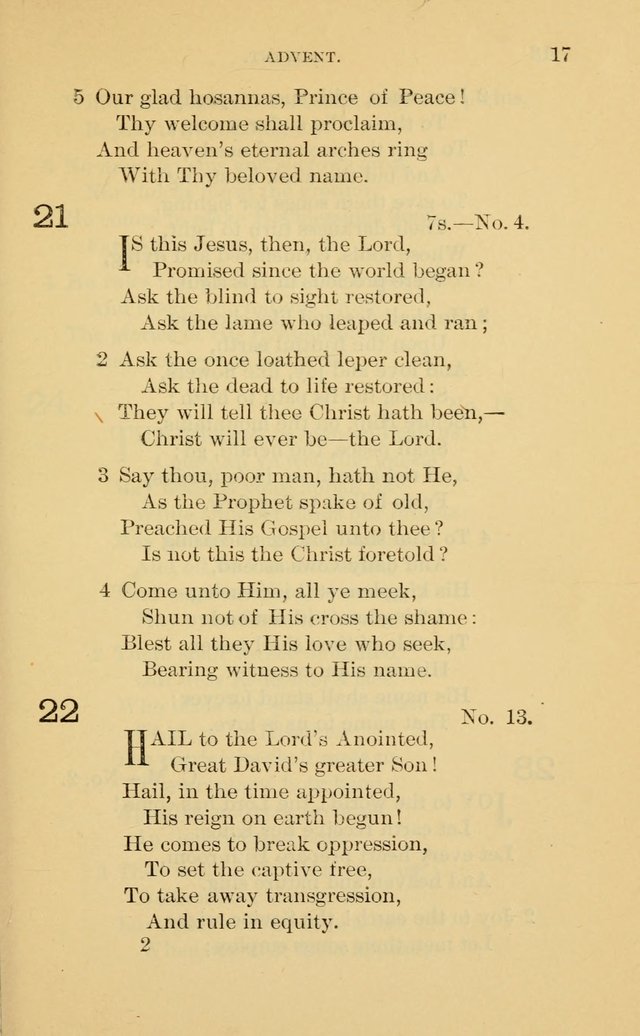 Evangelical Lutheran Hymnal page 17