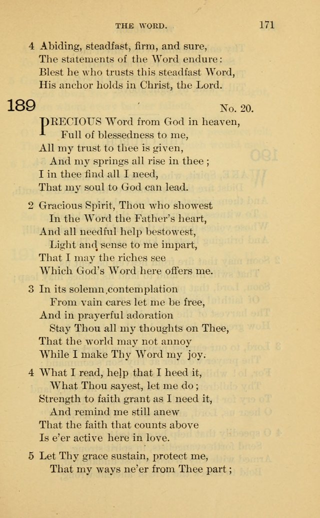 Evangelical Lutheran Hymnal page 171