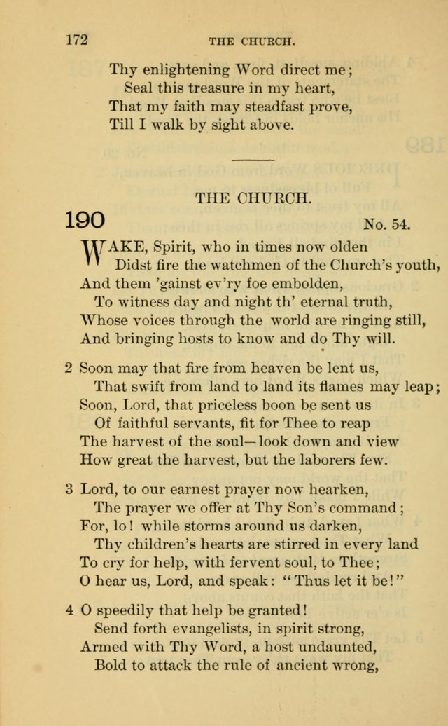 Evangelical Lutheran Hymnal page 172