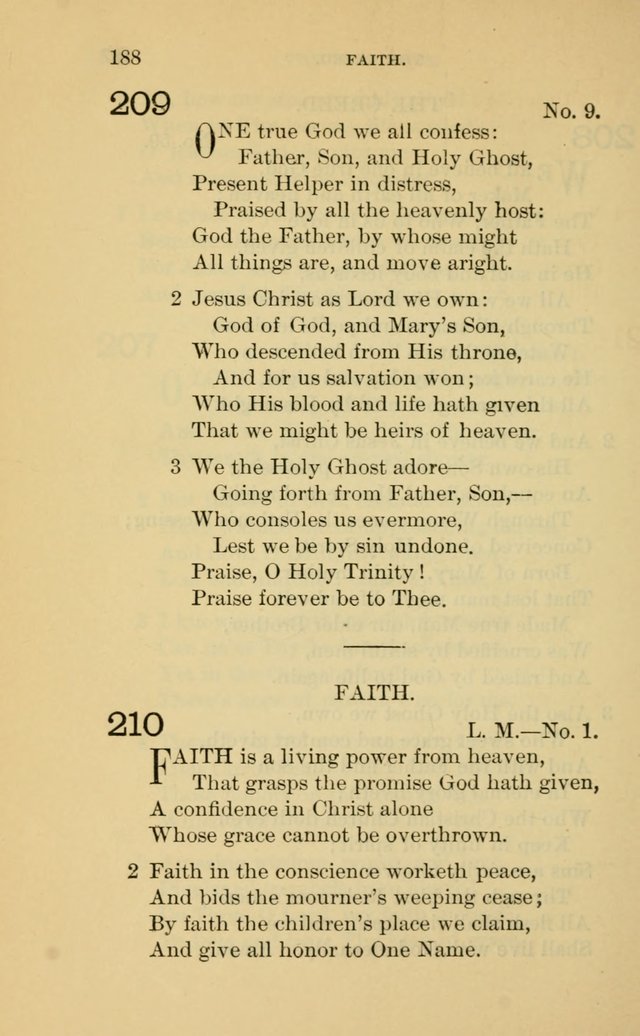 Evangelical Lutheran Hymnal page 188