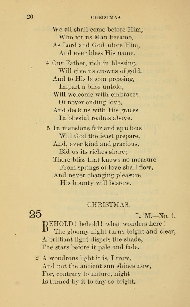 Evangelical Lutheran Hymnal page 20